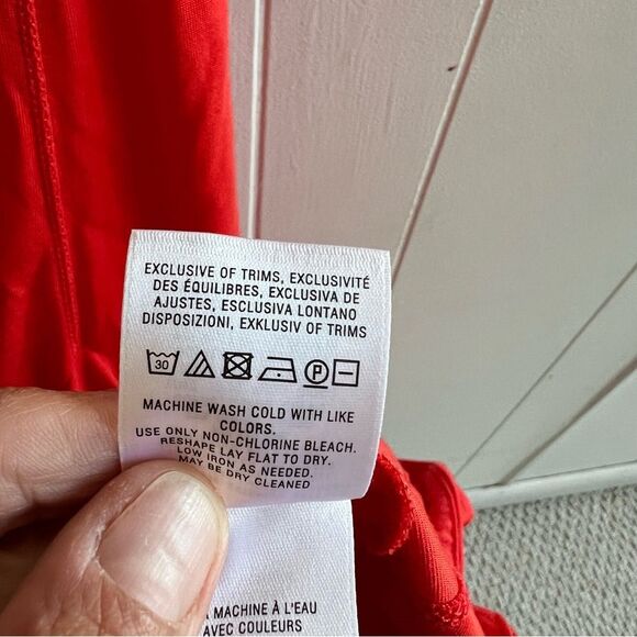 Maeve Anthropologie Abroad Orange Midi Dress Sleeveless - Picture 7 of 13